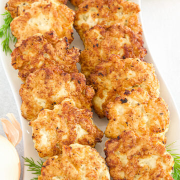 This chicken fritters recipe is special because it combines the classic flavors of fried chicken with a unique twist. The fritters are made with a combination of chicken breasts, garlic, onion, and seasonings that give them an amazing flavor.