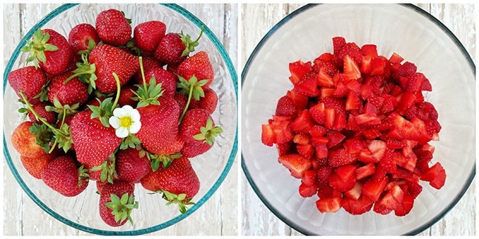 Pierogies with Strawberries - Vareniki