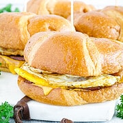 The key to a perfect croissanwich is to start with high-quality ingredients and to take time to cook each component to perfection.