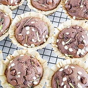Whether enjoyed for breakfast, as a snack or as a dessert, these chocolate zucchini muffins are sure to impress with their moist and perfectly balanced flavor!