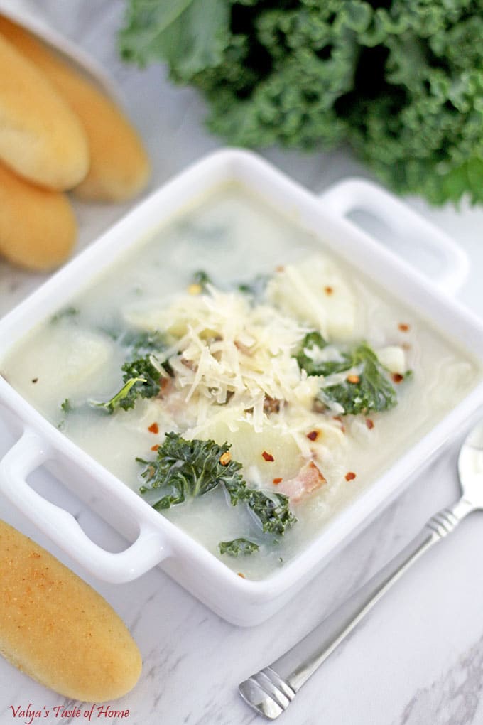 The Best Zuppa Toscana Soup with Homemade Sausage