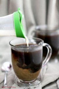 Homemade Vanilla Caramel Coffee Creamer