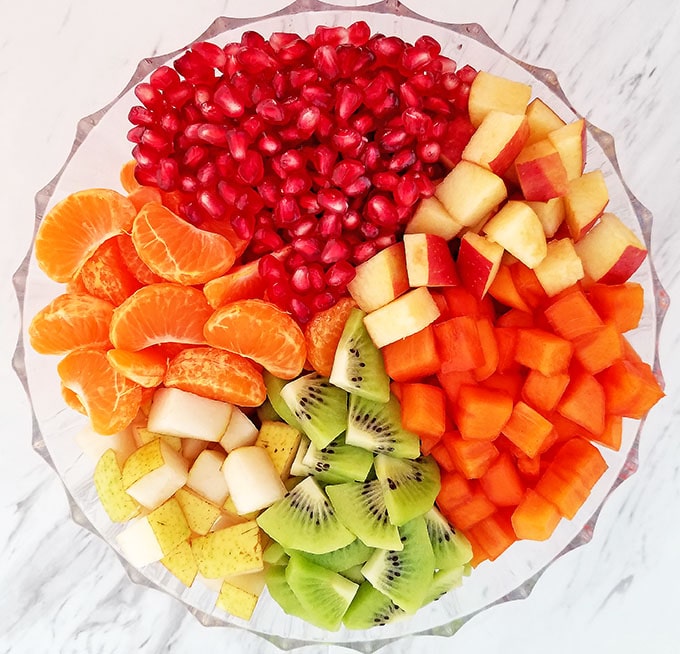 Healthy Winter Fruit Salad