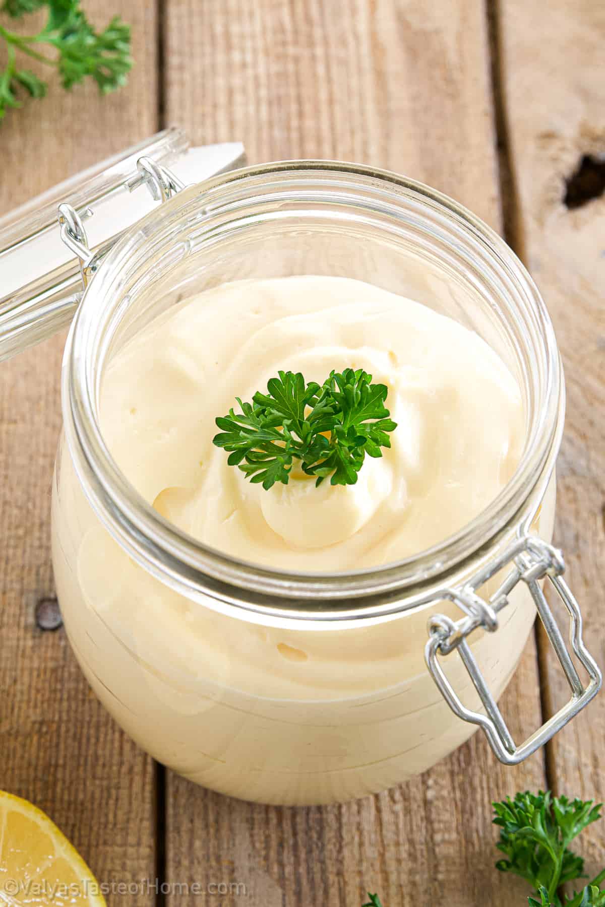 This homemade mayonnaise recipe is creamy, easy-to-make, and will give you better flavors than store-bought mayo!