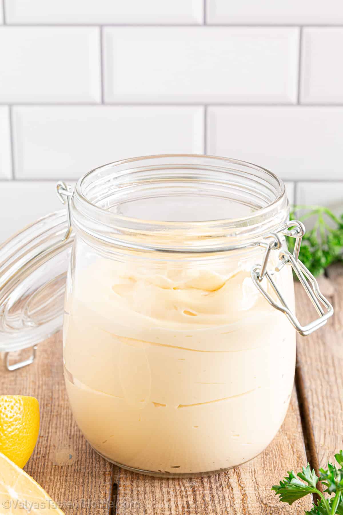 There's nothing like making your own delicious mayonnaise to use in sandwiches, salads, wraps, and along with some good ol' french fries.