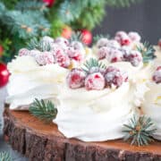 You can make these Meringue Fruit Baskets any size, shape (circular or square), and decorate in endless ways.