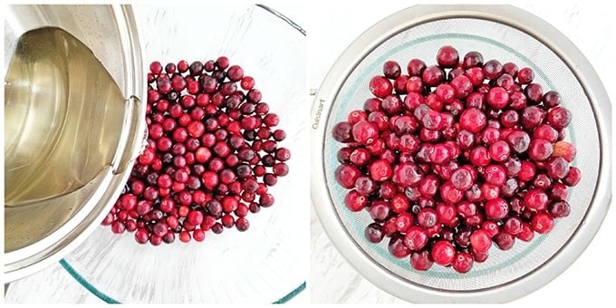 How to Make Frosty Cranberries
