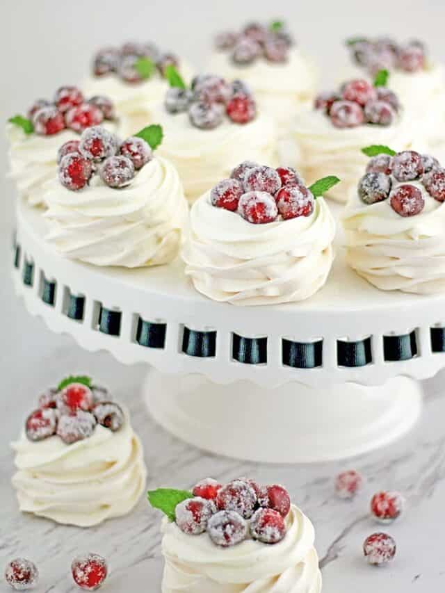 Beautiful Meringue Fruit Baskets Story Valya's Taste of Home