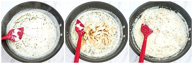  Creamy Garlic Chicken Pasta