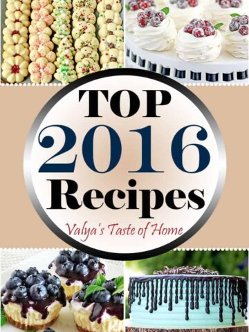 Top 2016 Recipes