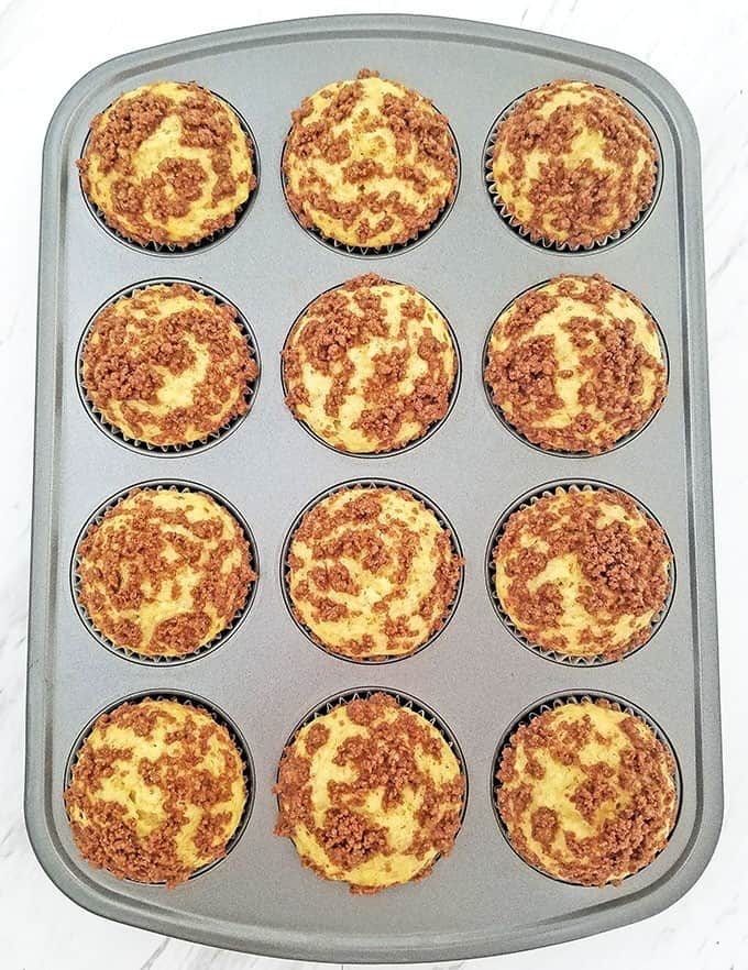 Best Ever Banana Crumb Muffins
