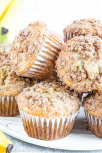 With a few simple and affordable ingredients, you can make a batch of these delicious muffins that will feed the whole family.