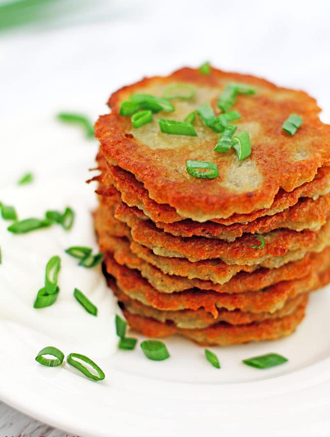 IMG 3745 If you make this Crispy Ukrainian Potato Pancakes Recipe please share a picture with me on Snapchat, Facebook, Instagram or Pinterest. Tag with #valyastasteofhome. I’d love to see your creations! ?