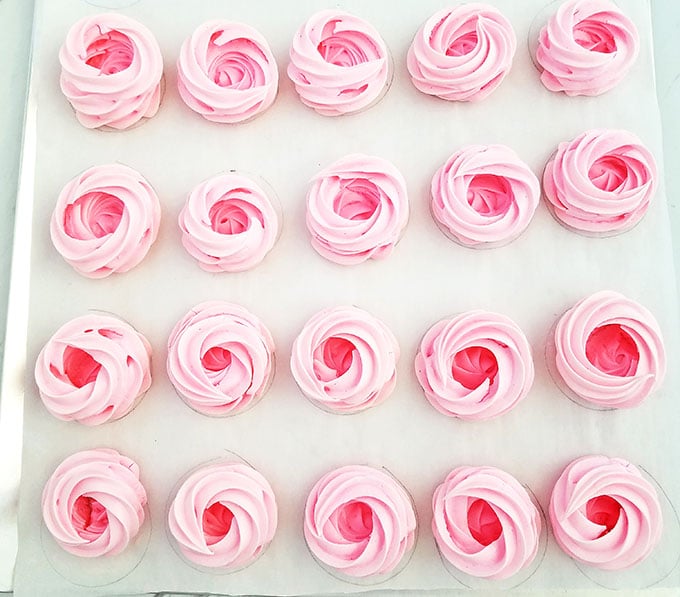 Berry Meringue Baskets Recipe