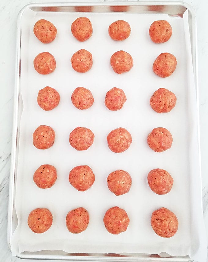Easy Baked Meatballs Recipe