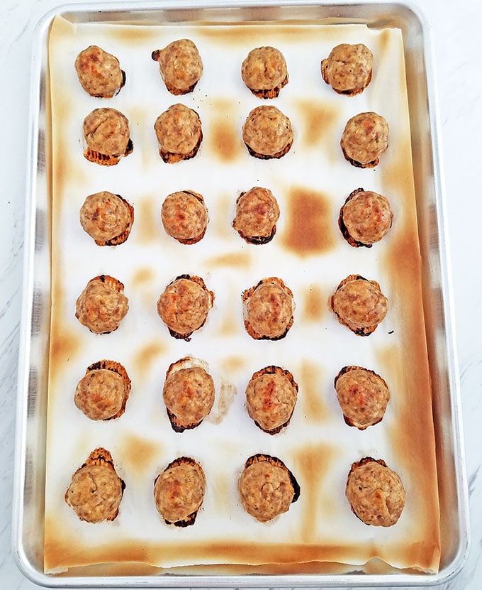 Easy Baked Meatballs Recipe