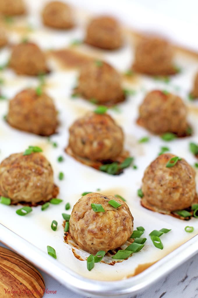 Easy Baked Meatballs Recipe