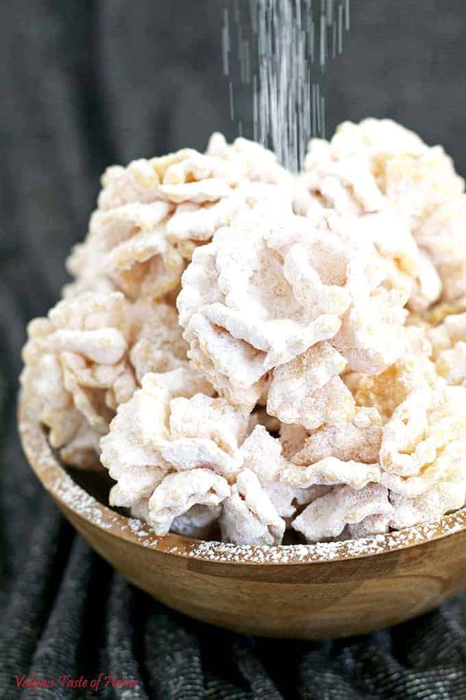 These Pom-Pom Cookies Recipe is traditionally known as “Hvorost” in Russian or “Hrustiki” in Ukraine. They are not only easy and delicious but also make a gorgeous dessert décor! There is plenty to celebrate in the near future.