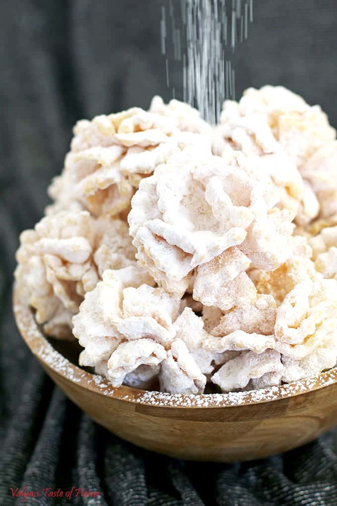 These Pom-Pom Cookies Recipe is traditionally known as “Hvorost” in Russian or “Hrustiki” in Ukraine. They are not only easy and delicious but also make a gorgeous dessert décor! There is plenty to celebrate in the near future.