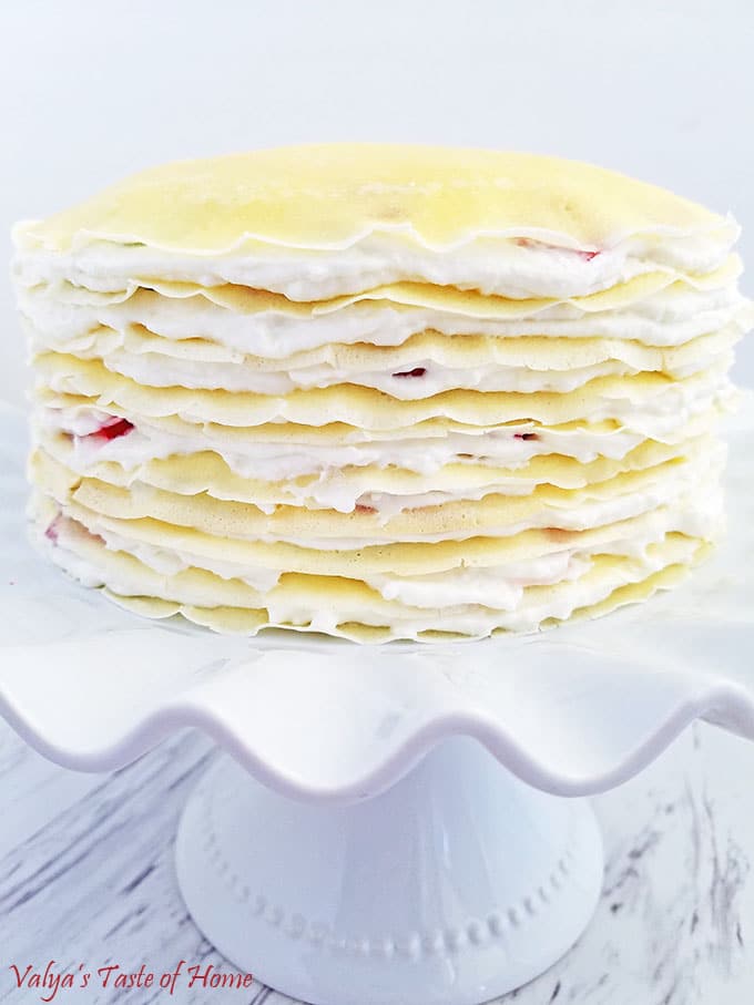 Fruit Crepe Cake Recipe