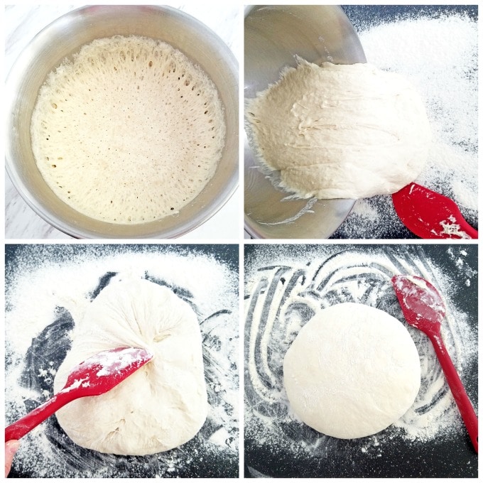 When shaping the dough, make sure to fold it over on itself several times until it feels tight and starts to resist folding.