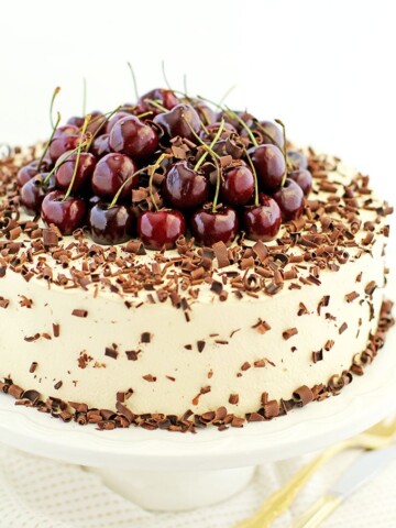 Drunken Cherry Cake Recipe