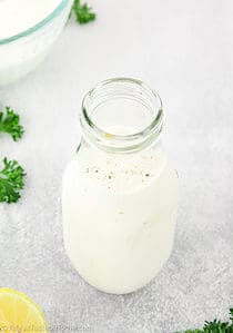 What's best is that this homemade caesar salad dressing recipe is incredibly easy to make, which makes it perfect for just about anyone even first-time cooks! 