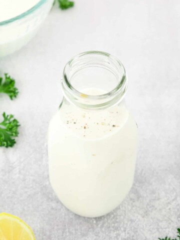 What's best is that this homemade caesar salad dressing recipe is incredibly easy to make, which makes it perfect for just about anyone even first-time cooks! 