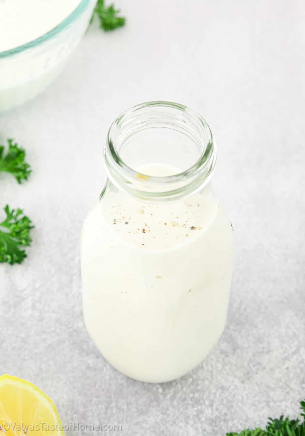 What's best is that this homemade caesar salad dressing recipe is incredibly easy to make, which makes it perfect for just about anyone even first-time cooks! 