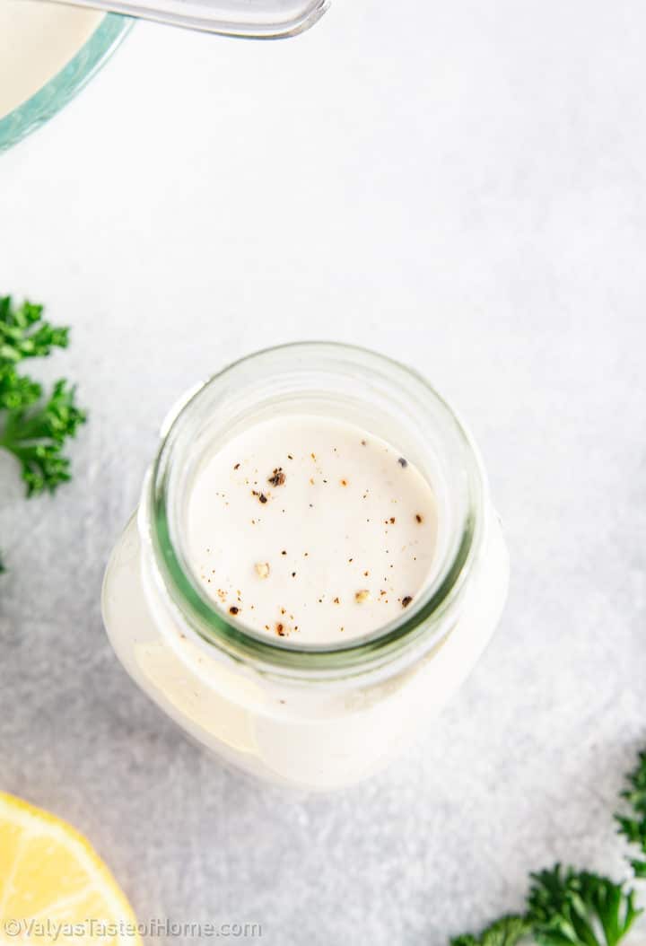 The Perfect Caesar Salad Dressing Recipe (Classic Flavors!)