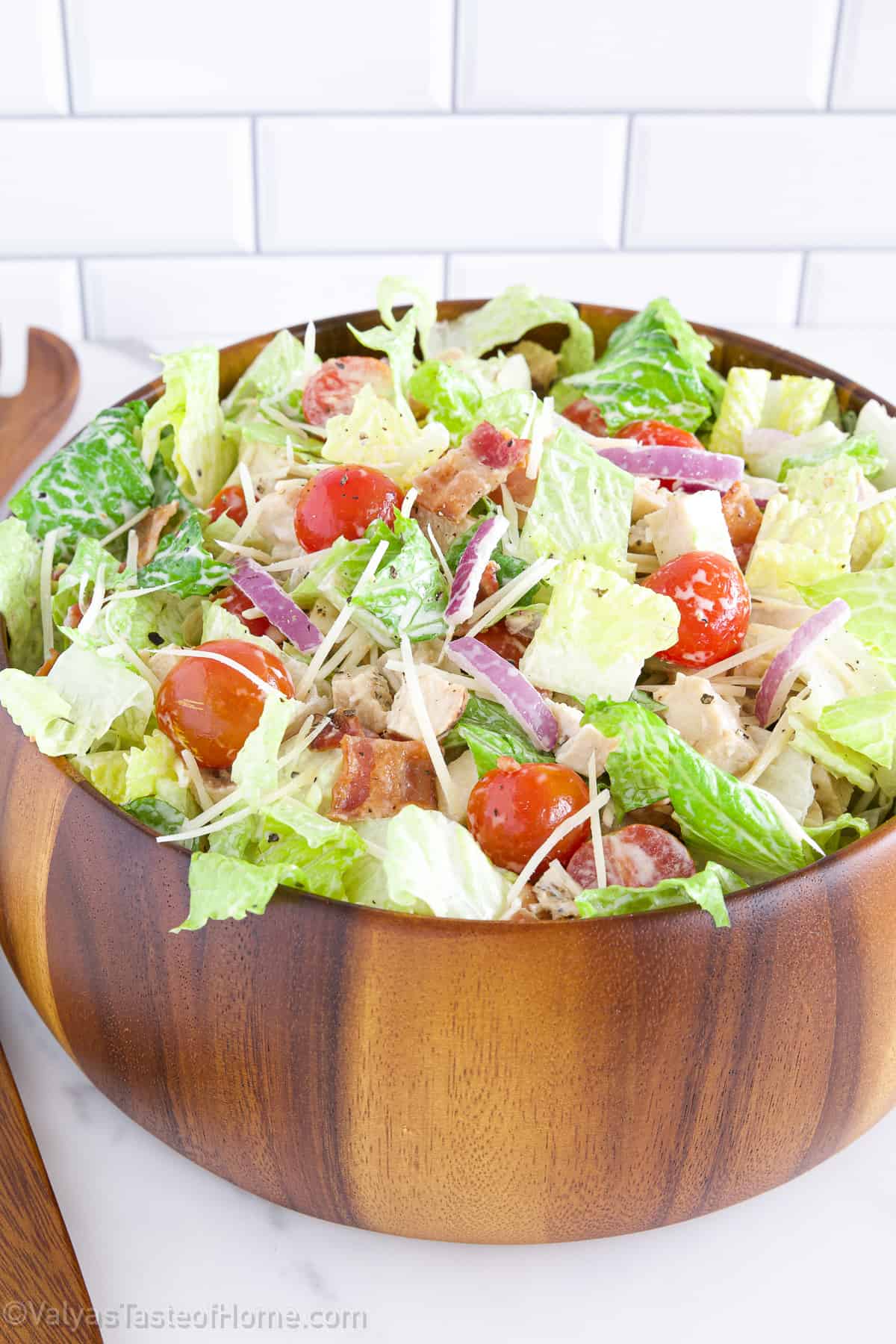 There's nothing like finding the perfect Caesar Salad Recipe and getting that authentic flavor of this mega-popular salad at home! And that's exactly what this recipe will give you.