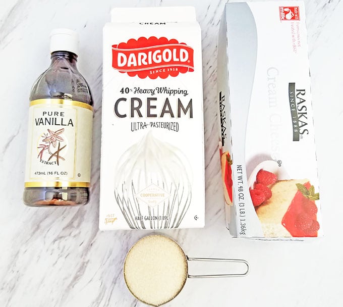 Frosting recipe with easy staple ingredients. 