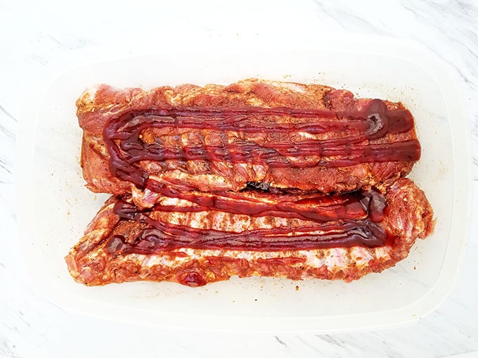 Tender and Juicy Sweet BBQ Baby Back Ribs