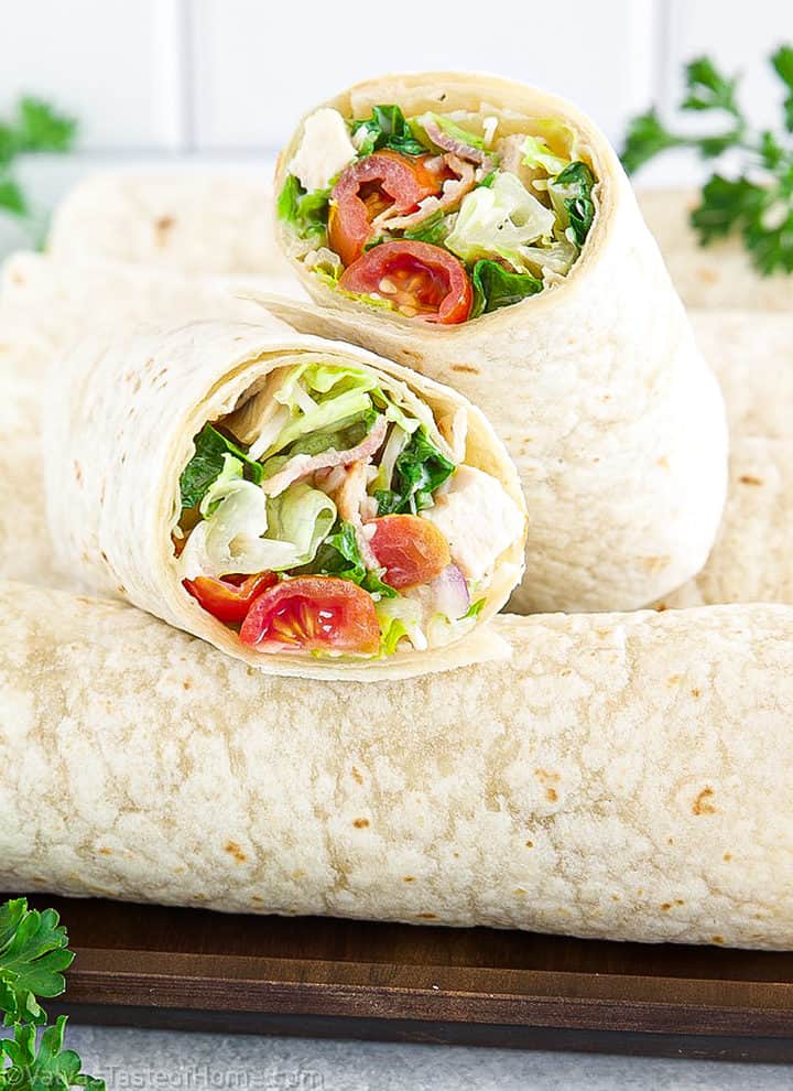 Caesar salad wraps are a delicious and easy way to enjoy the classic flavors of Caesar salad in a convenient handheld form.