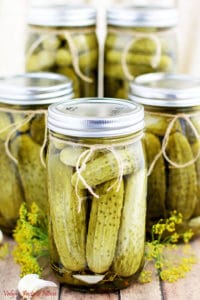 Easy Canned Dill Pickles Recipe