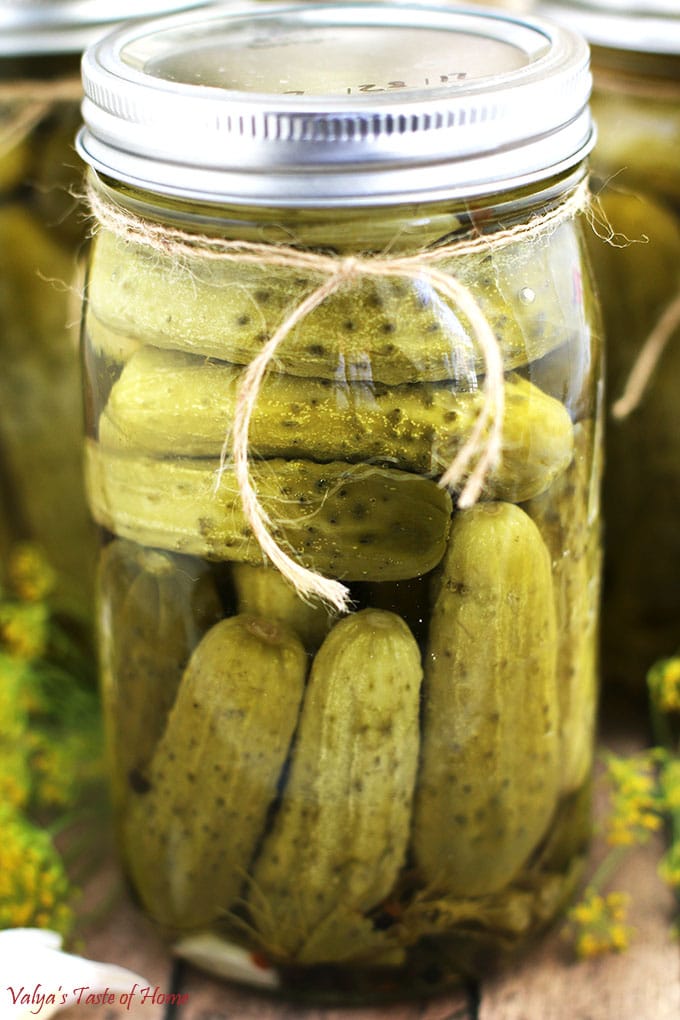 Unopened pickles can last up to 6 months or more when stored properly since they're shelf stable because we've processed them in hot water.