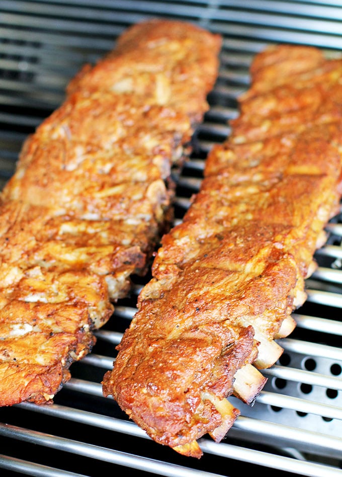 Using some brown sugar adds a delicious deep, rich sweetness that’s perfectly balanced with the other spices in the rub.