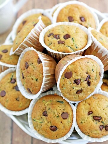 Zucchini Chocolate Chip Muffins Recipe