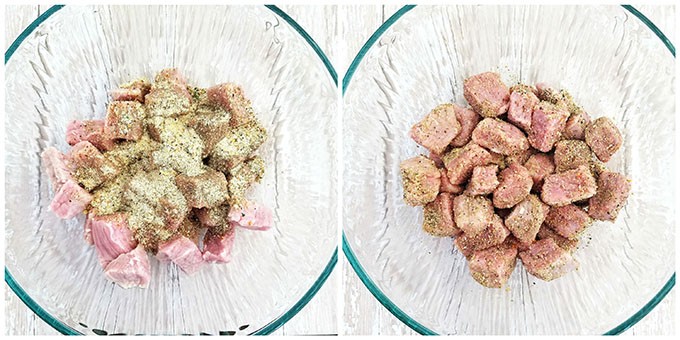 Transfer clean meat into a gallon-size Ziplock bag or bowl with a lid. Sprinkle and mix in the seasoning.