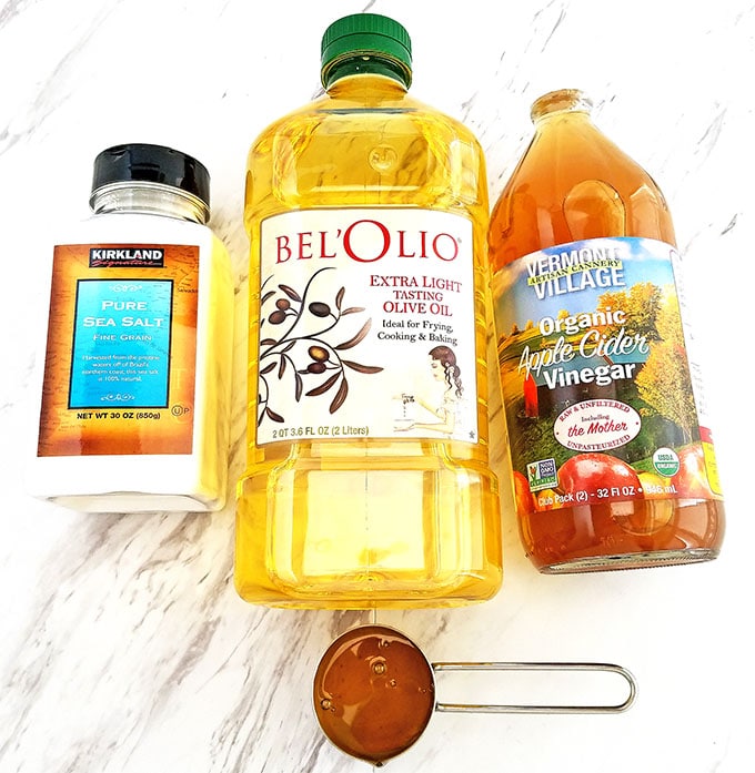 ingredients for the Pear Apple Pomegranate Pecan Spinach Salad
#spinachsaladrecipe #holidaysalad #thanksgivingsalad #christmassalad #valyastasteofhome