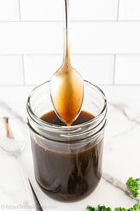 It is much simpler to just purchase a little bottle of this sauce at the grocery store, but nothing beats the taste of freshly made, warm teriyaki glaze. Give it a try!
