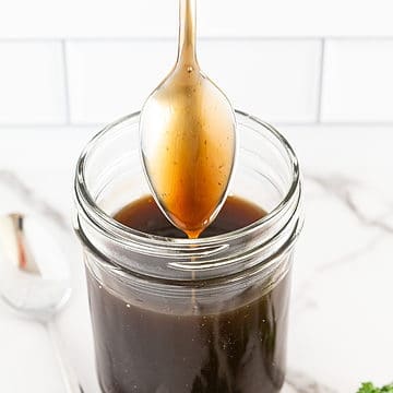 Since it’s a homemade version, it tastes cleaner and has no added preservatives. Make it once, and you’ll never want to buy store-bought teriyaki glaze again!