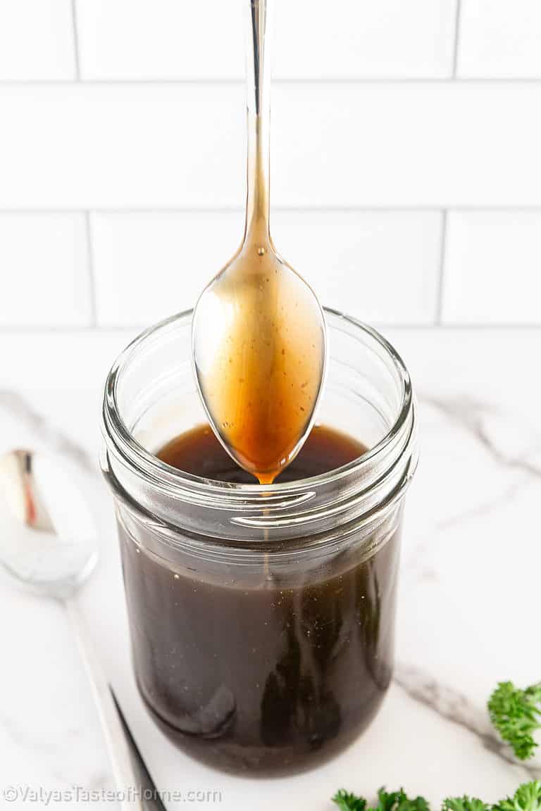 It is much simpler to just purchase a little bottle of this sauce at the grocery store, but nothing beats the taste of freshly made, warm teriyaki glaze. Give it a try!
