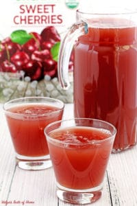 Cherry Kisel Recipe, delicious, fruit beverage, fruit drink, fruit drink recipe, homemade fruit drink, jello drink, kisel, kisil, kissel, organic cherries, organic sugar, pudding drink