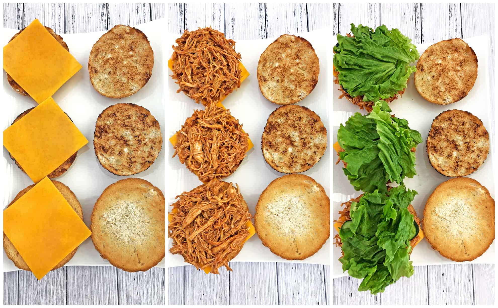 BBQ Pulled Chicken, BBQ Pulled Chicken Sandwich, delicious, easy dinner, Easy Instant Pot Pulled BBQ Chicken Recipe, homegrown cucumbers, Insta-pot, Instant Pot dish, kid-approved dinner, kid-friendly dinner, organic avocado, organic chicken breast, organic leaf lettuce, quick and easy recipe