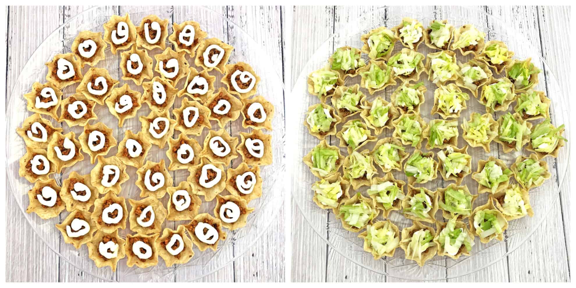 beautiful appetizers, cheddar cheese, Cinco de Mayo, decor appetizer, delicious appetizers, holiday food, kids aproved, kids love it, lettuce, mini cherry tomatoes, mini tacos, Taco Bites Appetizers