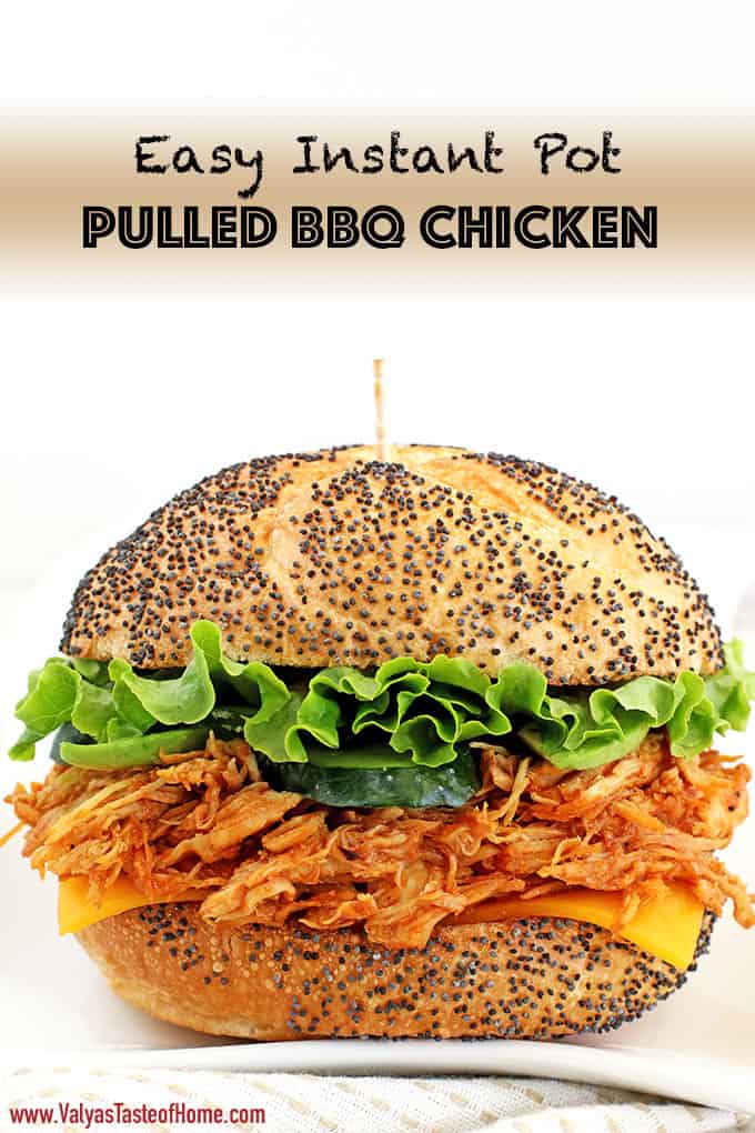 BBQ Pulled Chicken, BBQ Pulled Chicken Sandwich, delicious, easy dinner, Easy Instant Pot Pulled BBQ Chicken Recipe, homegrown cucumbers, Insta-pot, Instant Pot dish, kid-approved dinner, kid-friendly dinner, organic avocado, organic chicken breast, organic leaf lettuce, quick and easy recipe