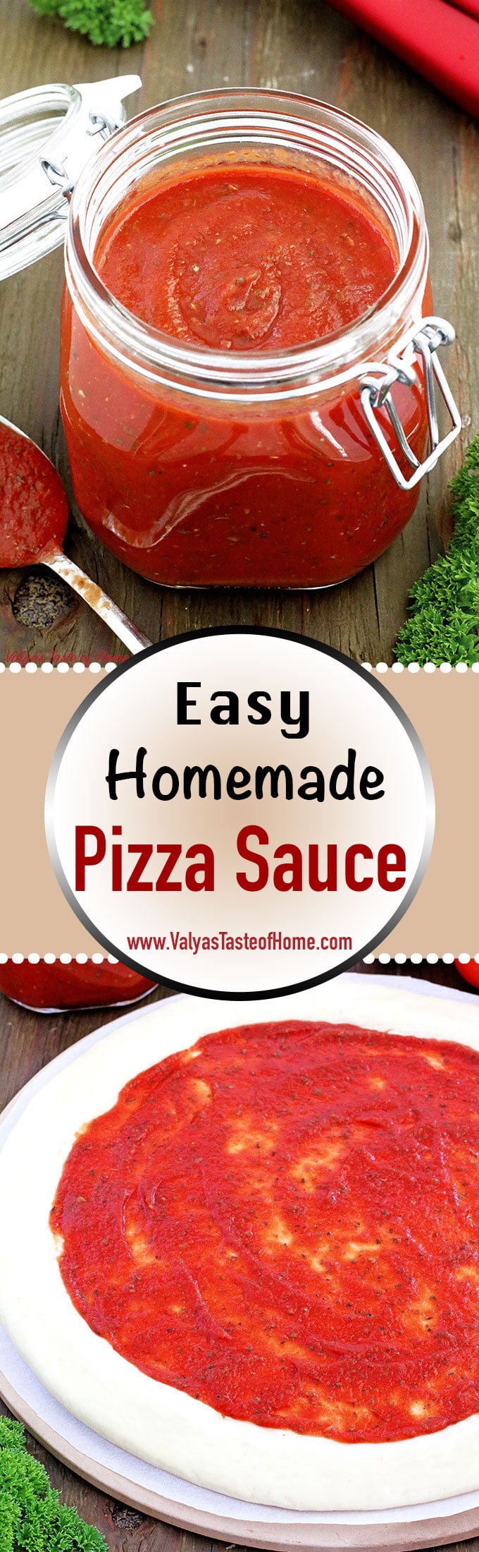 2 minute recipe, 4 ingredients pizza sauce, clean eating, delicious, easy, Easy Homemade Pizza Sauce Recipe, garlic powder, healthy eating, homemade pizza sauce, homemade tastes best, organic Italian seasoning, organic tomato sauce, pizza sauce, quick and easy recipe, sea salt, so flavorful, tasty