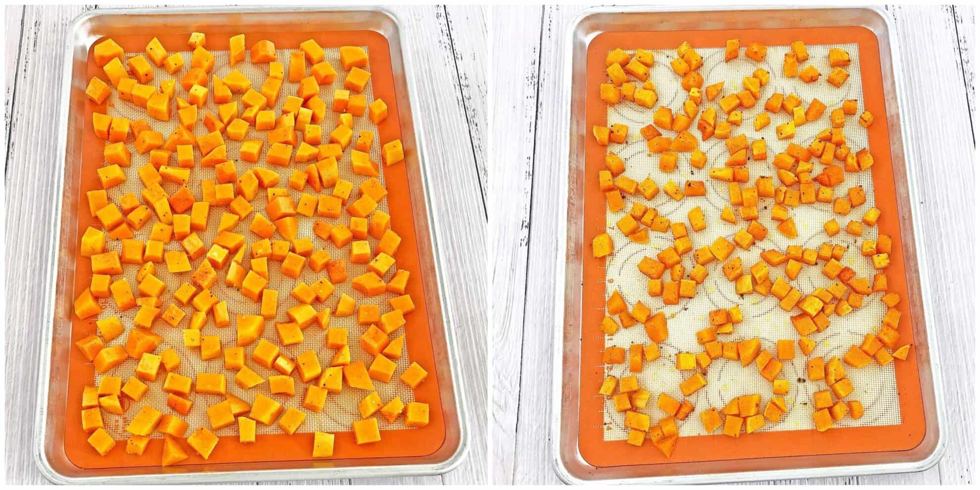 Easy Roasted Butternut Squash Recipe is very nutritious, tasty, and quick to make. Another fall staple, and a must-have at your Thanksgiving gathering. It’s beautiful and deep color that matches the season to decorate your table, and it’s delicious, smooth taste and texture. #organicbutternutsquash #roastedbutternutsquash #fallcooking #valyastasteofhome