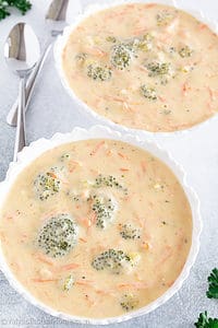 The flavors are classic and this recipe is the perfect Panera Broccoli Cheddar Soup copycat but even better!